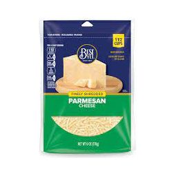 Best Yet Fancy Shredded Parmesan Cheese, 6 Oz