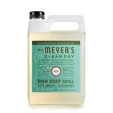 Mrs. Meyer's Clean Day Basil Dish Soap Refill, 48 Oz