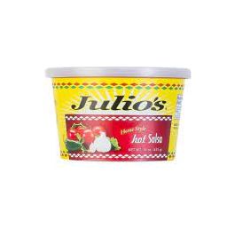 Julios Hot Salsa, 16 Oz