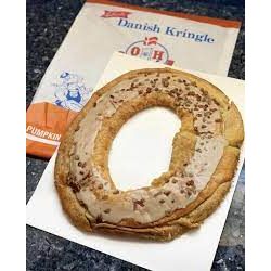 Oh Danish Bakery Pumpkin Caramel Kringle