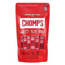 Chomps Beef Sticks, 13.8 Oz, 12 Sticks