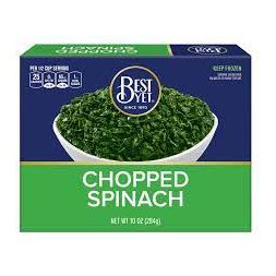 Best Yet Chopped Spinach, 10 Oz