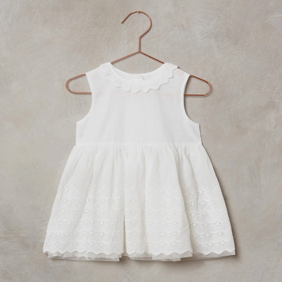 Noralee georgia dress in white 4Y