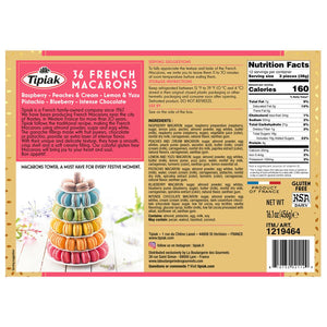 Le Chic French Macarons, Variety, 16.5oz, 36 ct