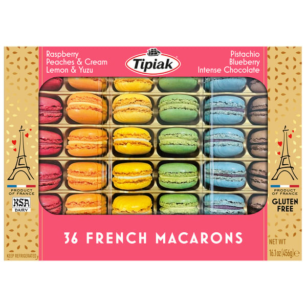 Le Chic French Macarons, Variety, 16.5oz, 36 ct