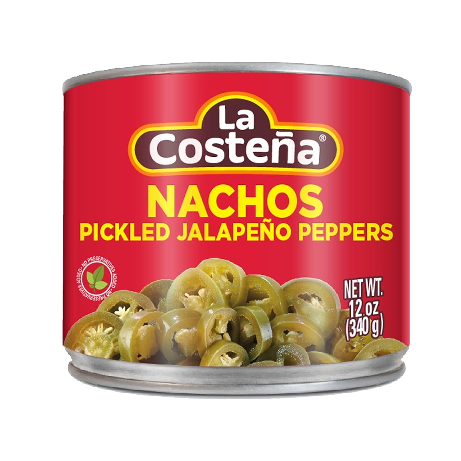 La Costena Pickled Jalapeno Nacho Slices, 12 Oz