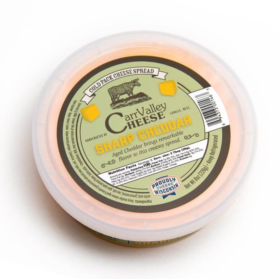 Carr Valley Cheese Sharp Cheddar Spread