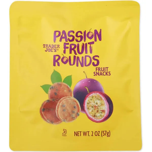 Passion Fruit Rounds, 2 Oz