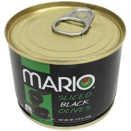 Mario Sliced Olives, 2.25 Oz