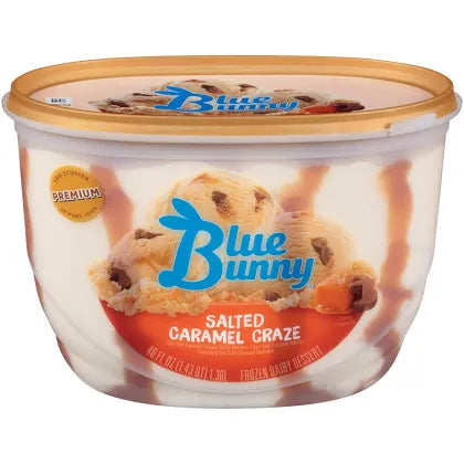 Blue Bunny Salted Caramel Craze