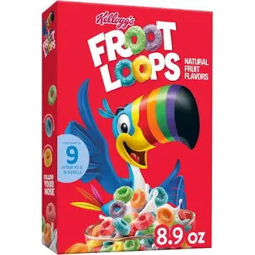 Kellogg's Froot Loops, 8.9 Oz