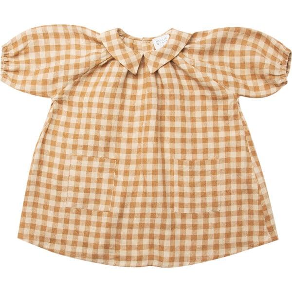 Nellie Quats Mother May I Checkered Dress, 3-4y