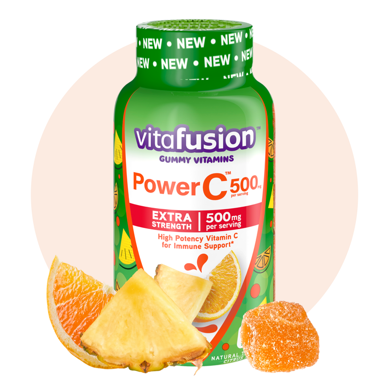 Vitafusion Power Vitamin C Gummies, 1 bottle, 110 Chews