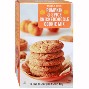 Pumpkin & Spice Snickerdoodle Cookie Mix, 17.57 Oz