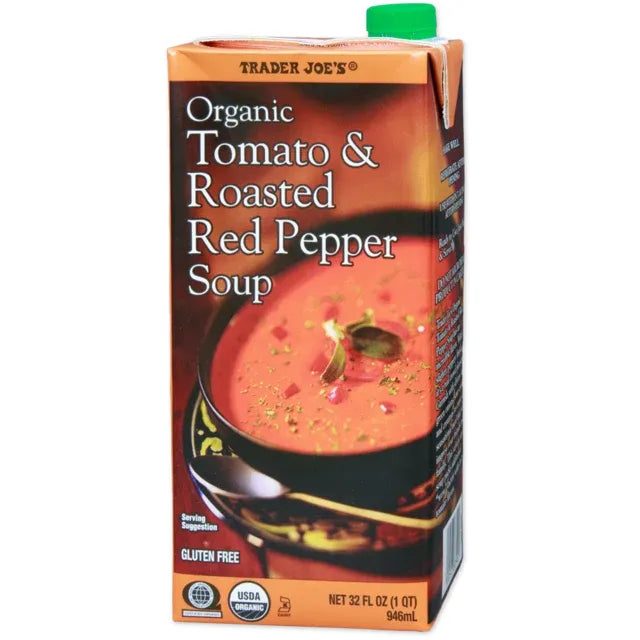 Organic Tomato & Roasted Red Pepper Soup, 32 Fl Oz