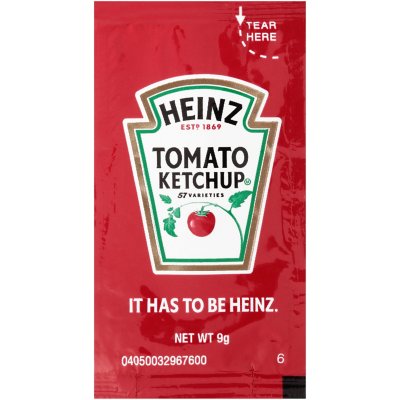 Heinz Tomato Ketchup Single-Serve Packets, 500 Ct