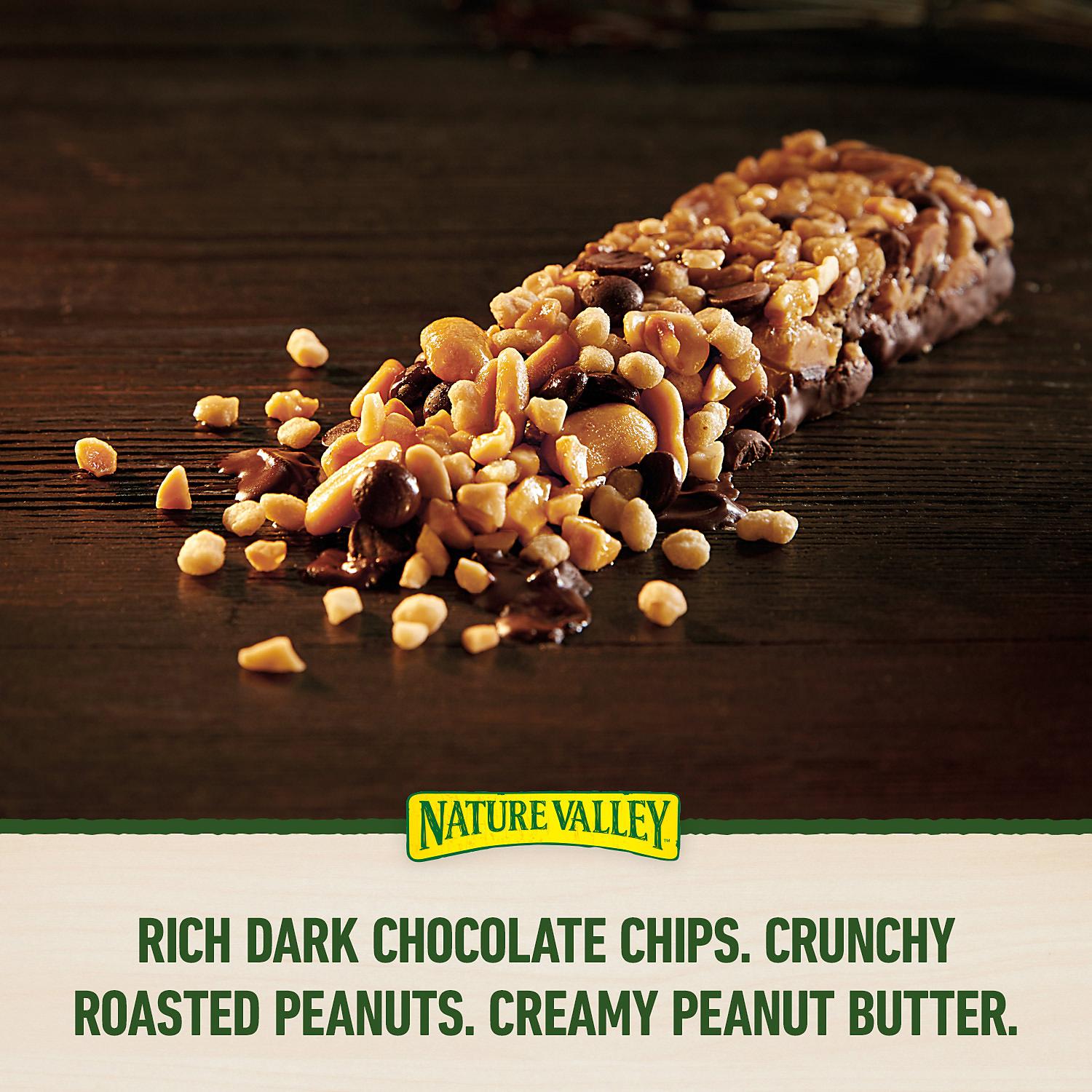 Nature Valley Peanut Butter Dark Chocolate Protein Chewy Bars 1.42 Oz 30 Ct