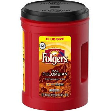 Folgers Colombian Ground Coffee 40.3 Oz