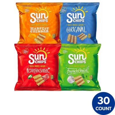 Sun Chips Mix Variety Pack, 30 Ct