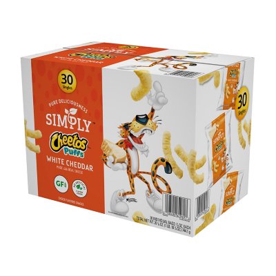 Simply Cheetos Puffs White Cheddar, 30 Ct