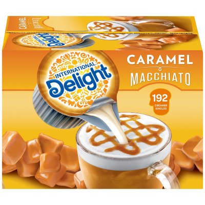 International Delight Caramel Macchiato Coffee Creamer Singles, 192 Ct