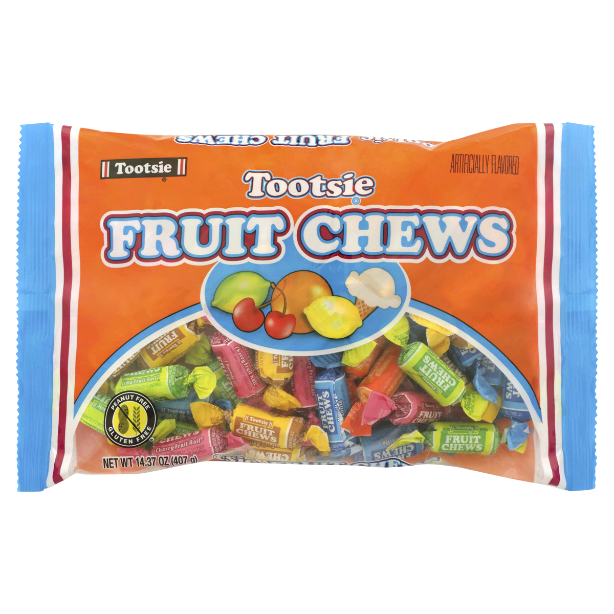 Tootsie Fruit Chews Assorted Flavors,  14.37 Oz