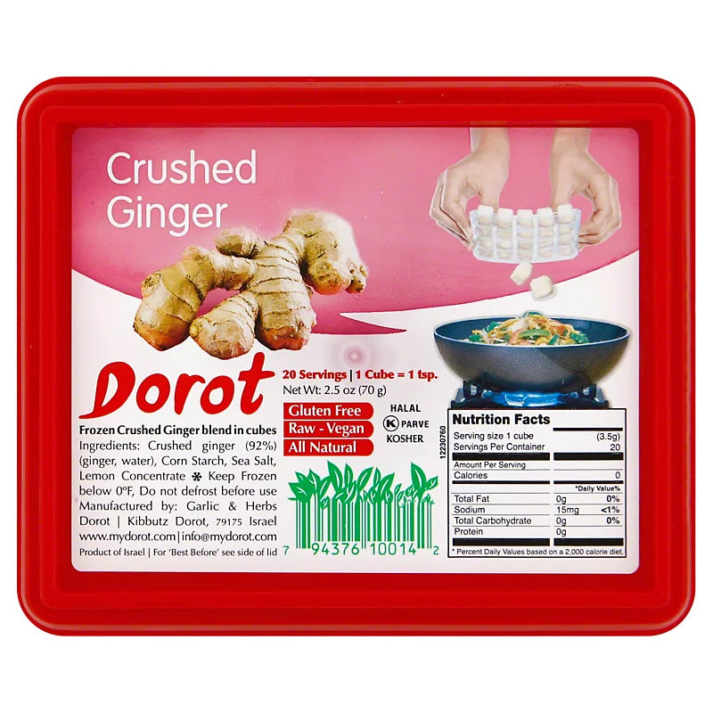 Dorot Gardens Crushed Ginger, 20 Ct