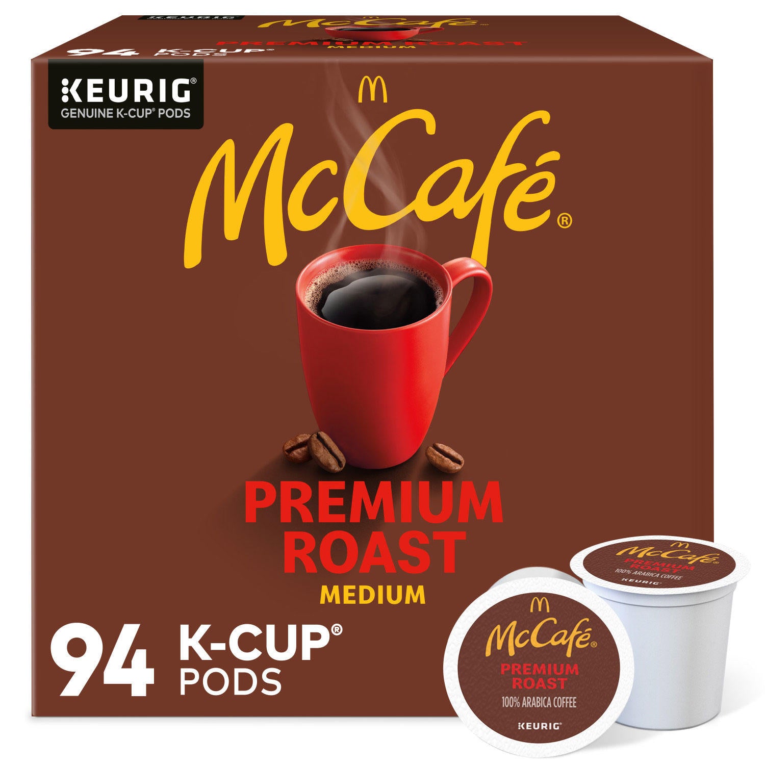 McCafe Premium Roast K-Cup Coffee Pods. 94 Ct