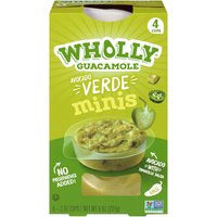 Wholly Guacamole Classic Mini, 4 Ct (C&S)