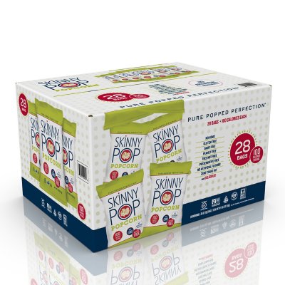 SkinnyPop Popcorn Variety Snack Pack, 36 Ct