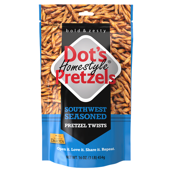 Dot's Southwest Seasoned Pretzels, 16 Oz