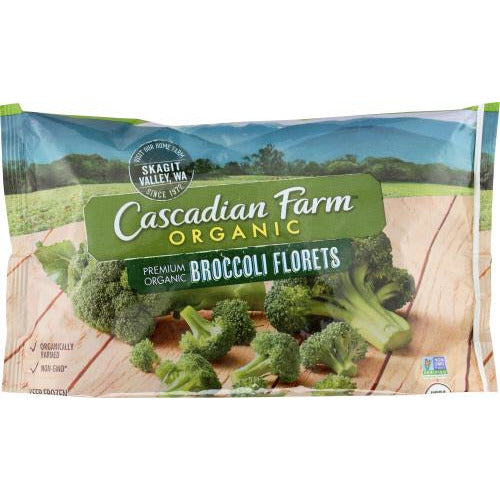 Cascadian Farm Organic Broccoli Florets, 10 Oz