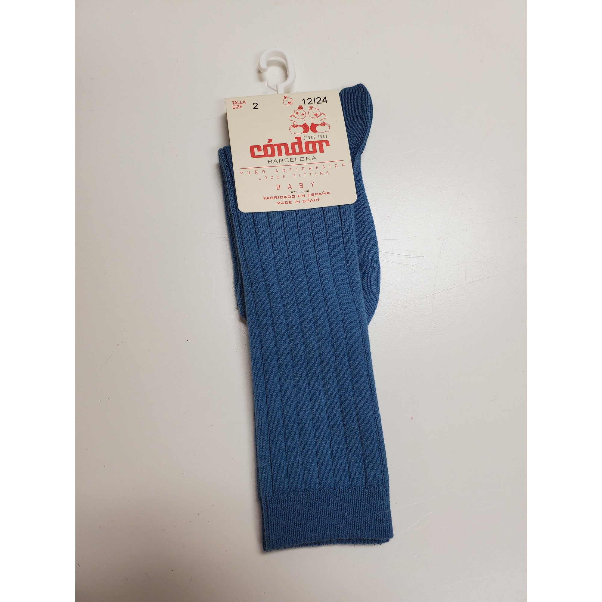 Condor Ribbed Socks - Size 2