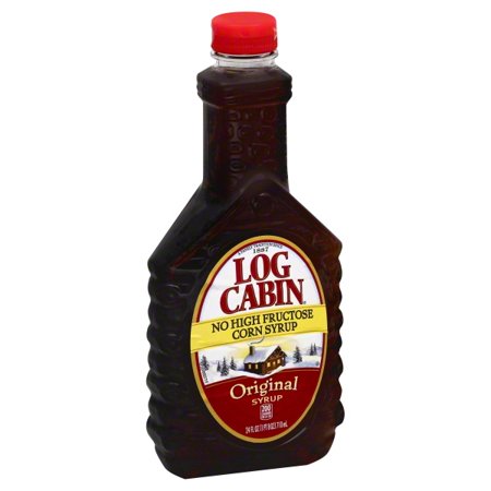 Log Cabin No High Fructose Corn Syrup, 24 Oz