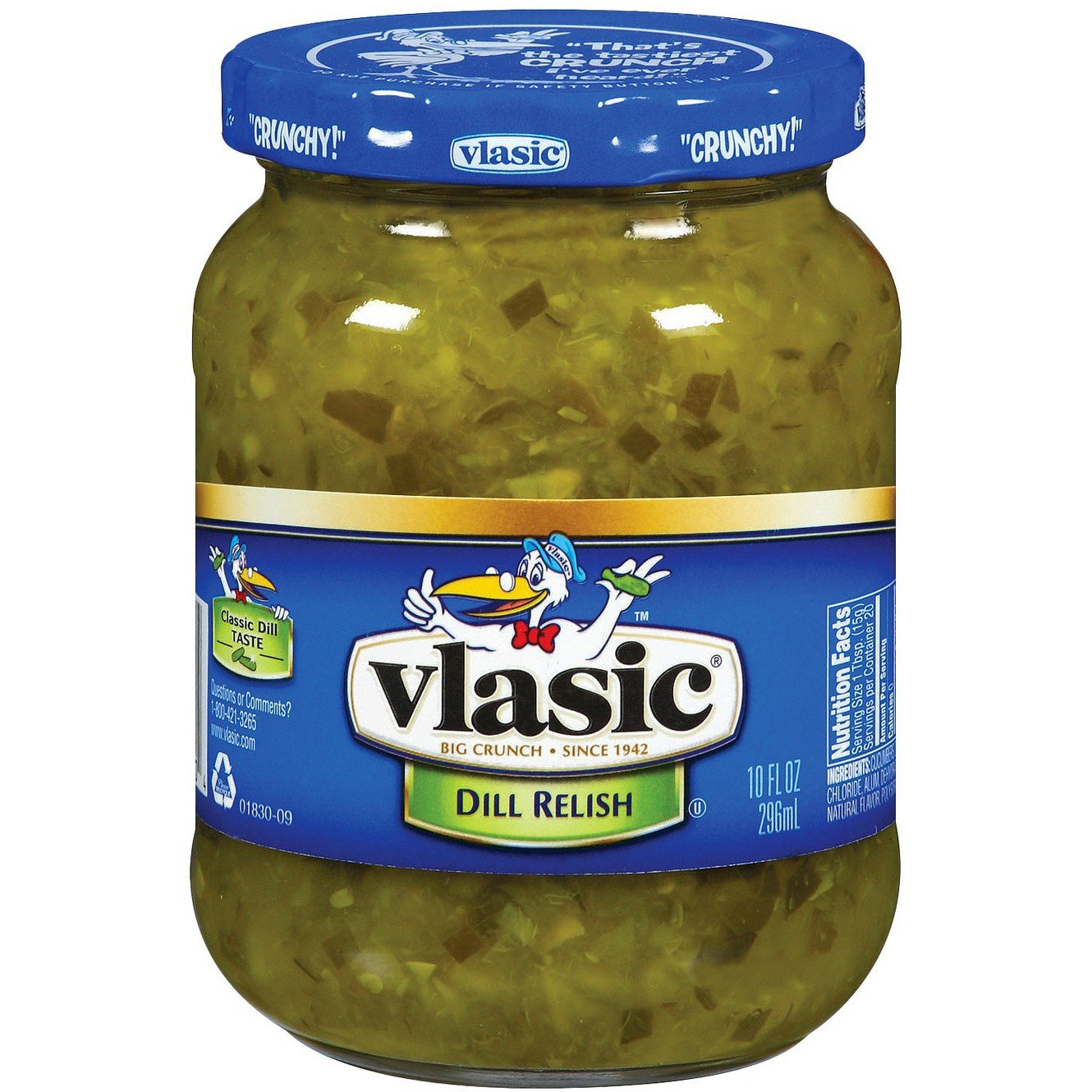 Vlasic Dill Relish, 10 Oz