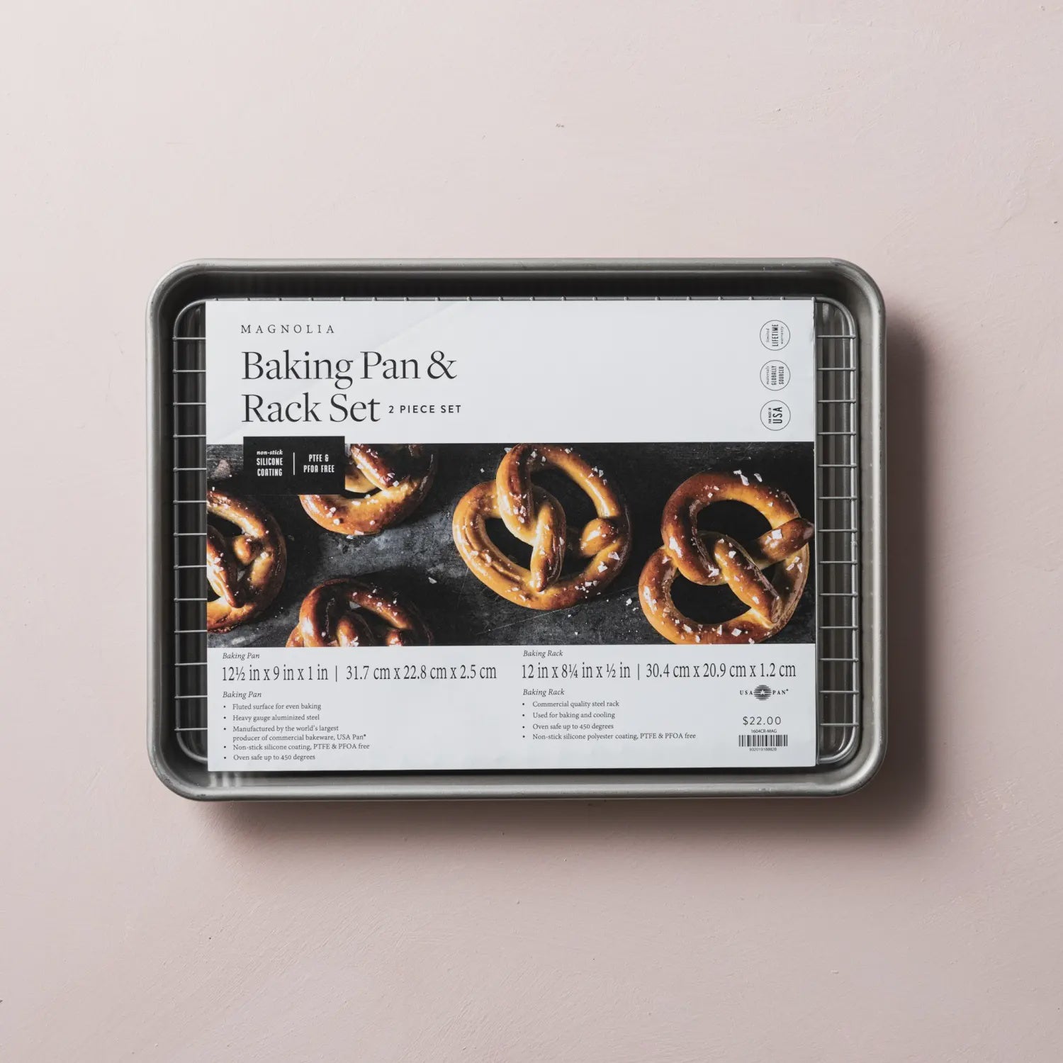 Magnolia Baking Quarter Sheet & Rack