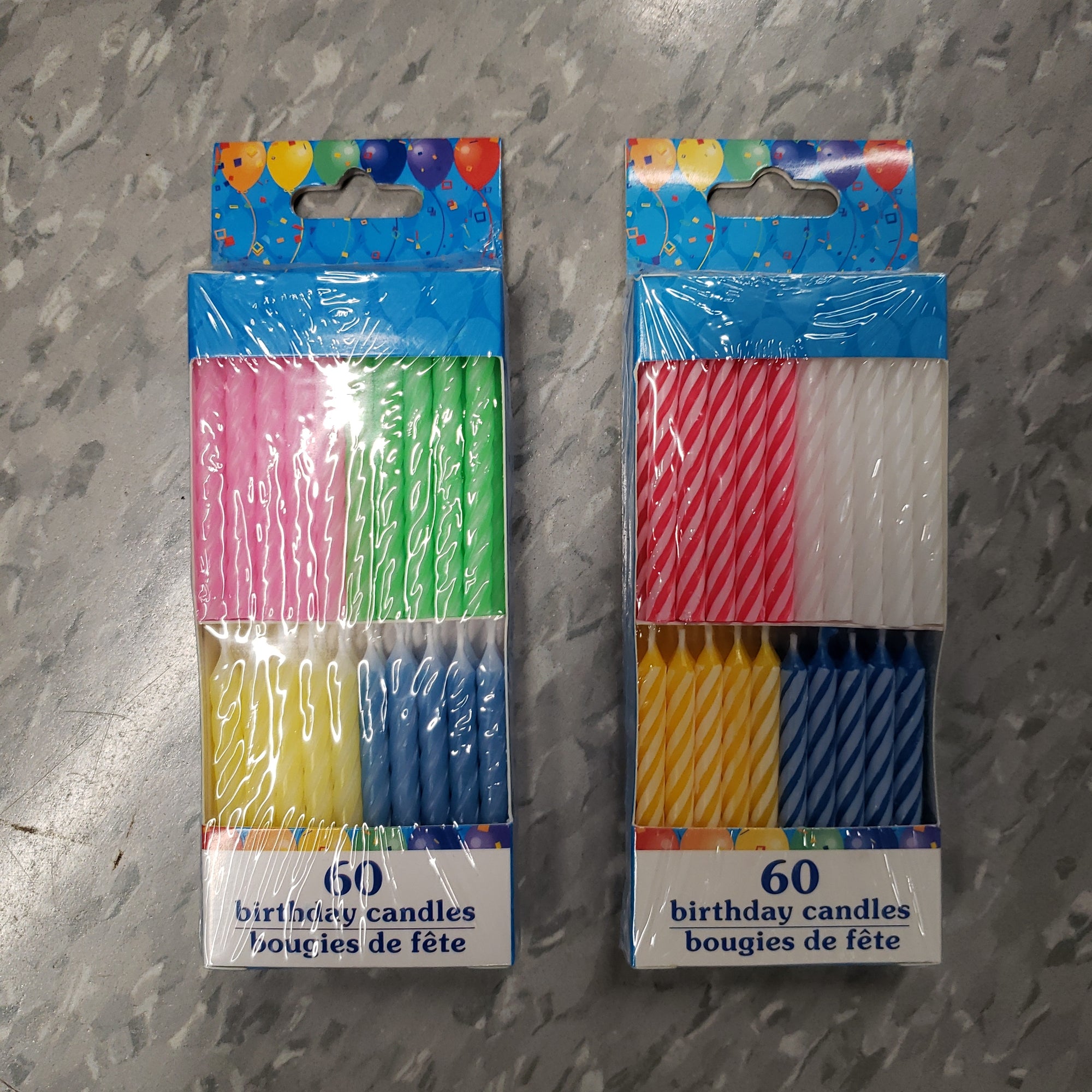 Birthday Candles, 60 Ct