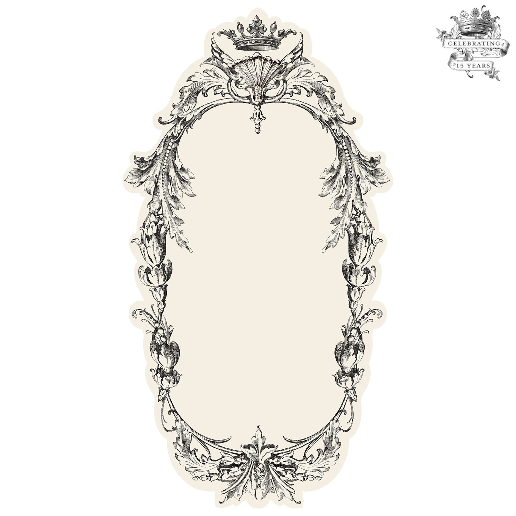 Table Accent Flourish Frame pk of 12