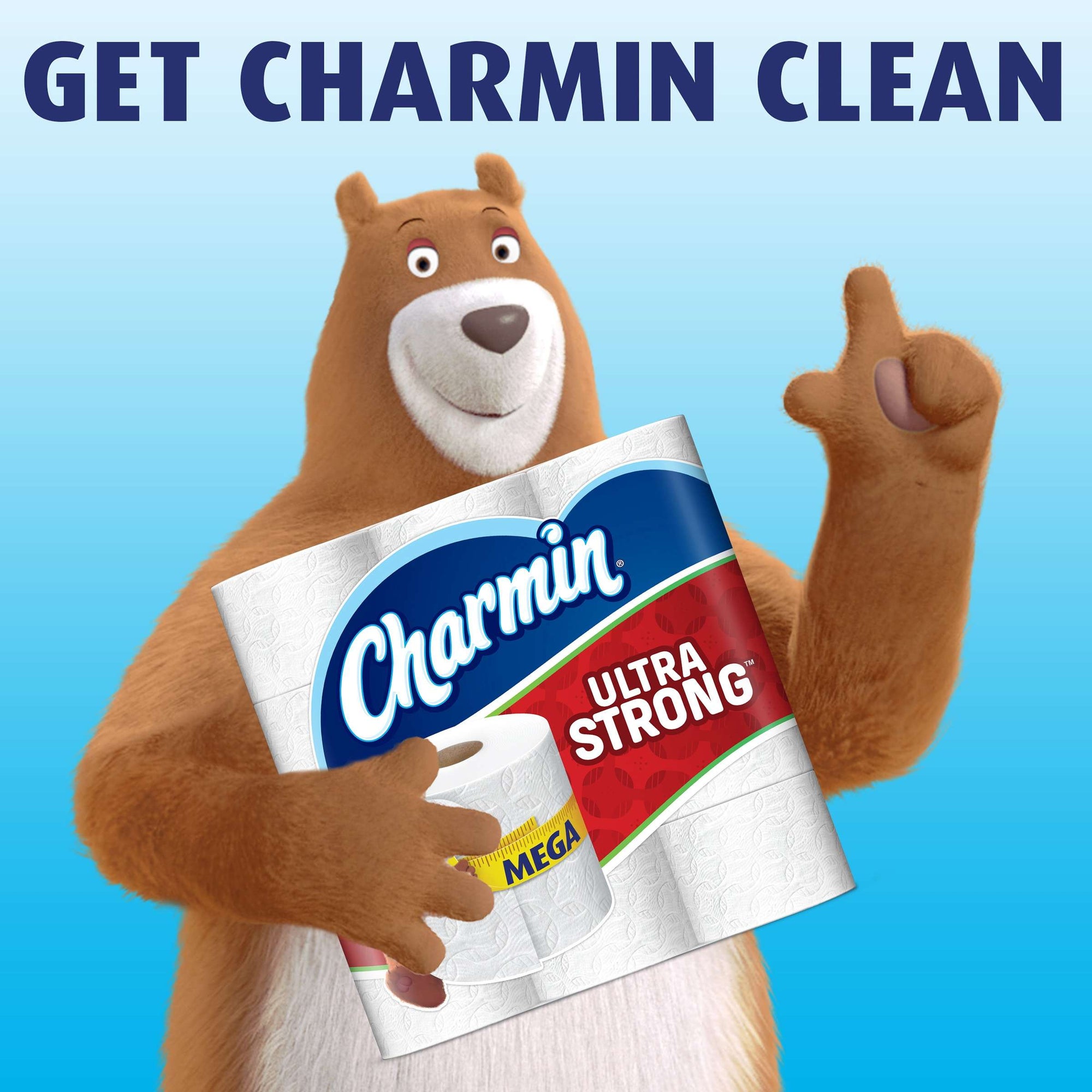 Charmin Toilet Paper Mega Roll Ultra Strong, 8 Ct