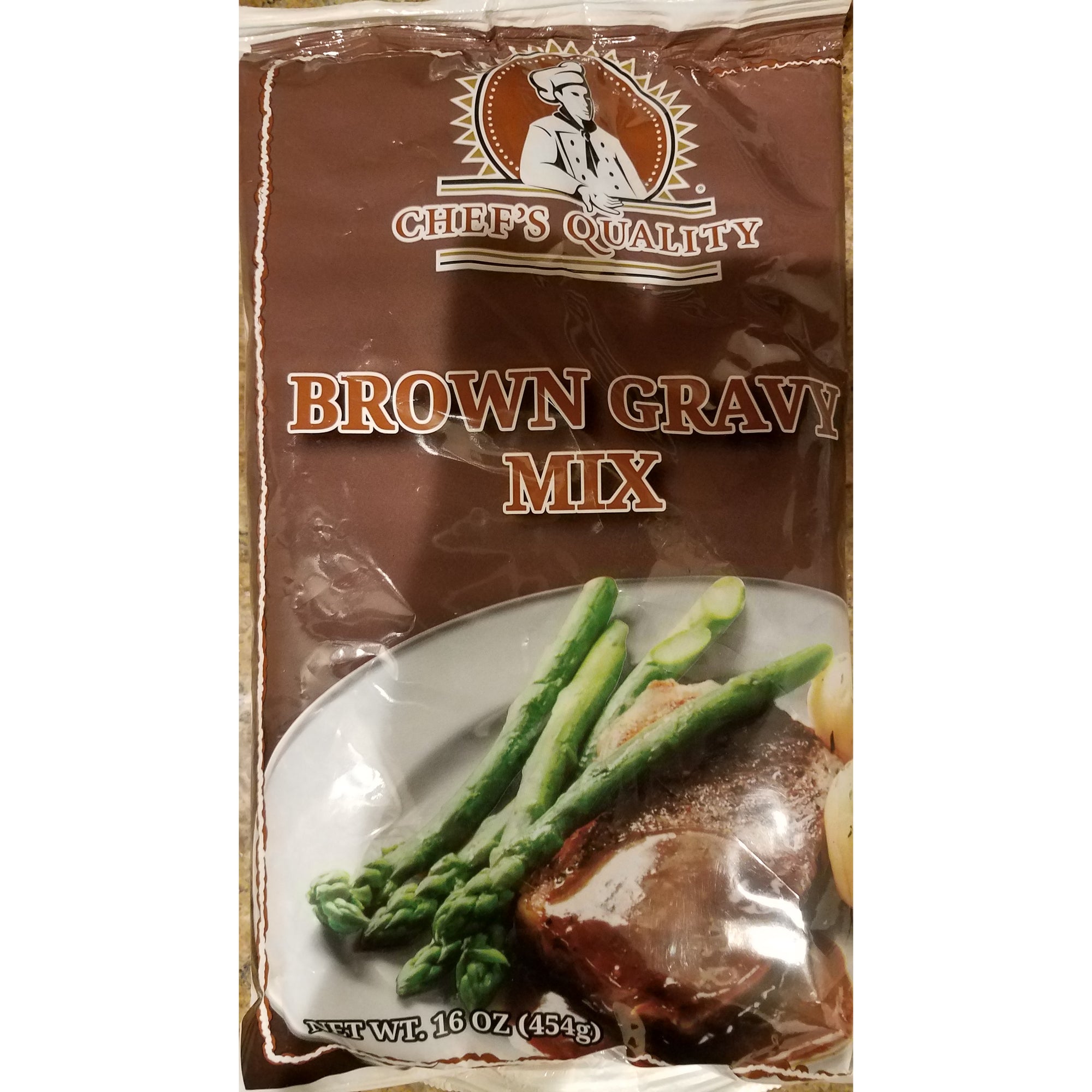 Chef's Quality Brown Gravy Mix, 16 Oz