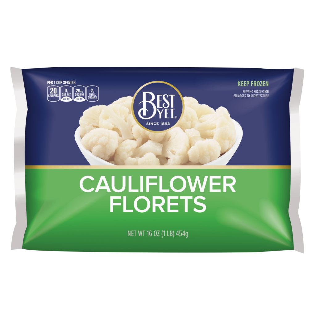 Best Yet Frozen Cauliflower Florets, 16 Oz