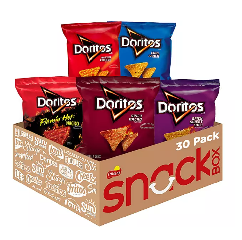 Doritos Mix Variety Pack Tortilla Chips, 30 ct.