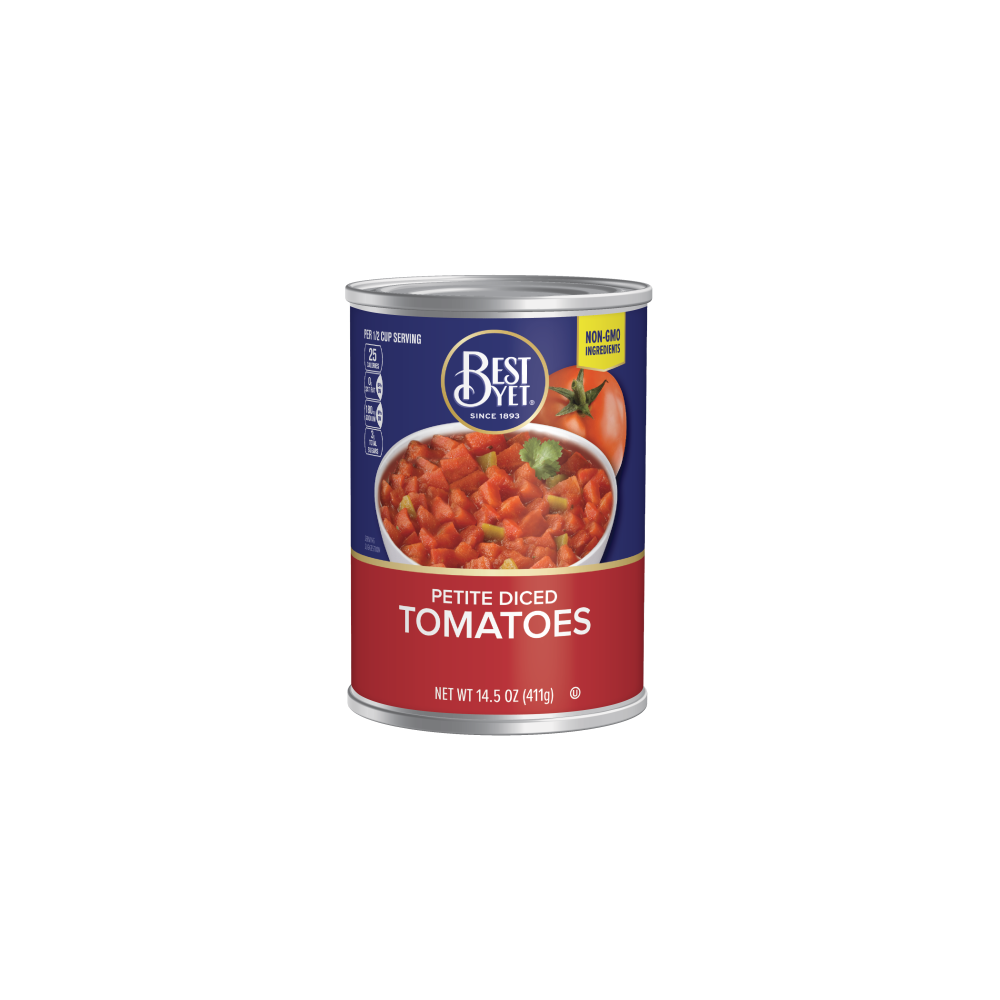 Best Yet Petite Diced Tomatoes, 14.5 Oz