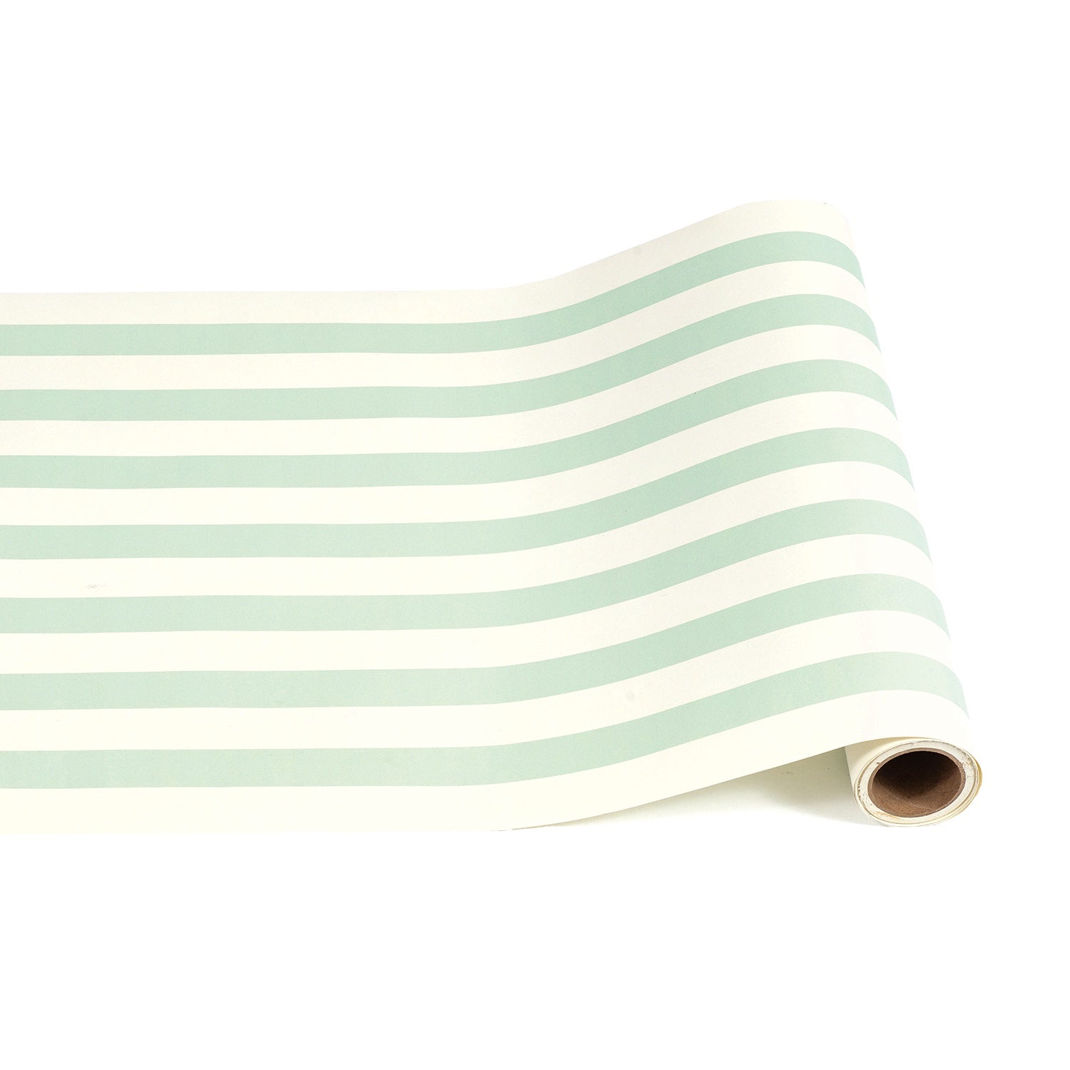 Table Runner Seafoam Classic Stripe 20" x 25'