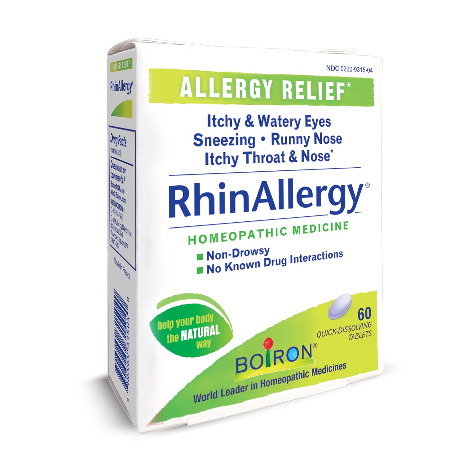 Boiron Allergy Calm Tablets, 60 Ct