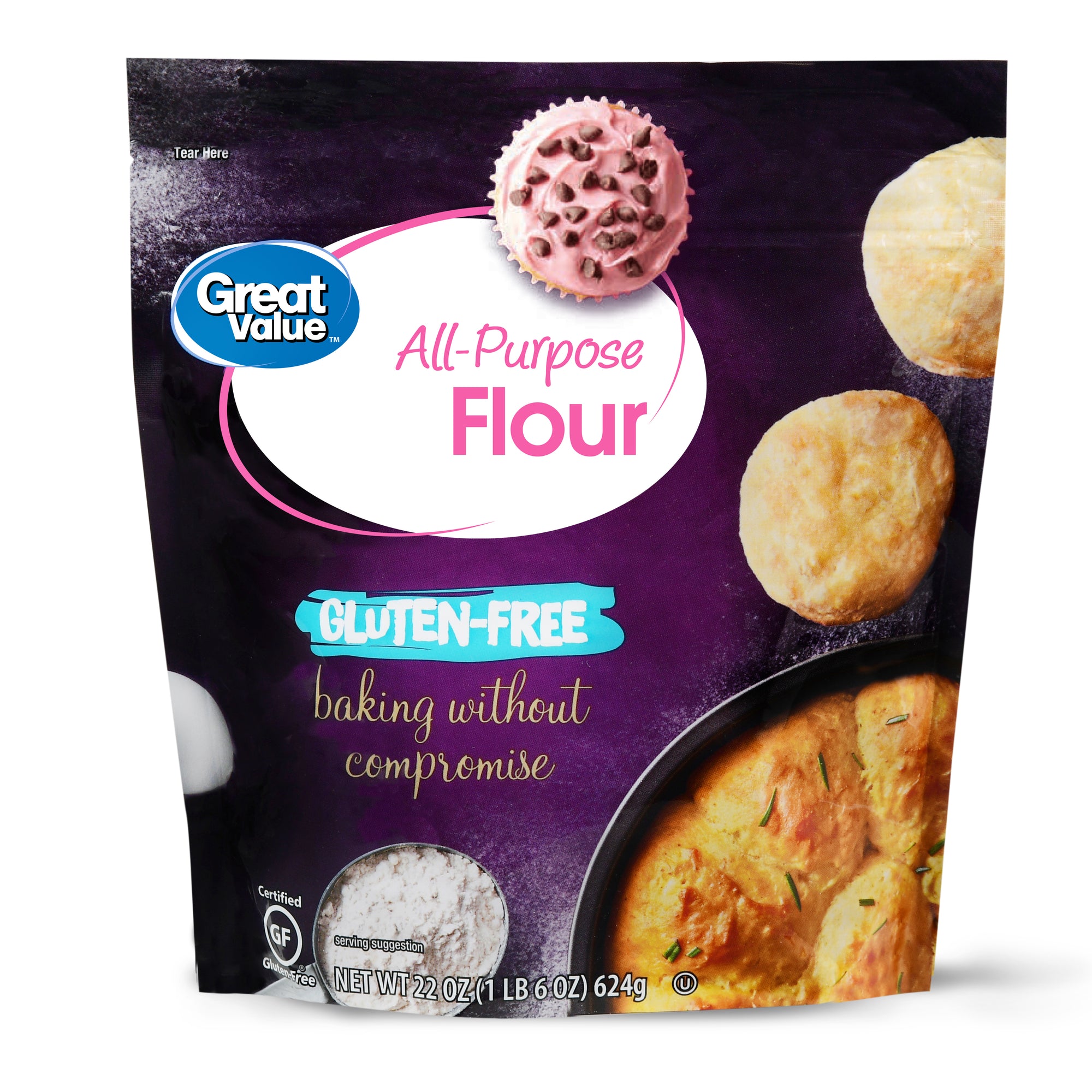 Great Value Gluten Free All-Purpose Flour, 22 Oz