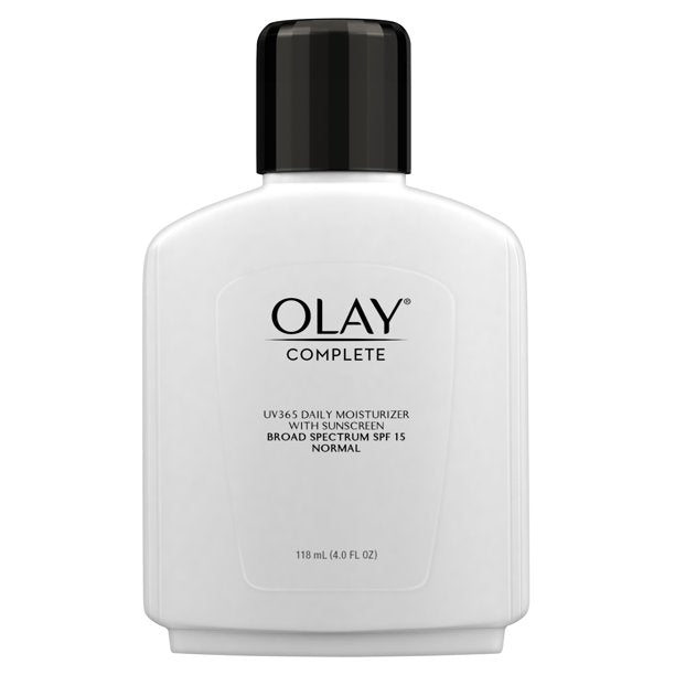 Olay Complete Daily Moisturizer With SPF Normal, 4 Oz