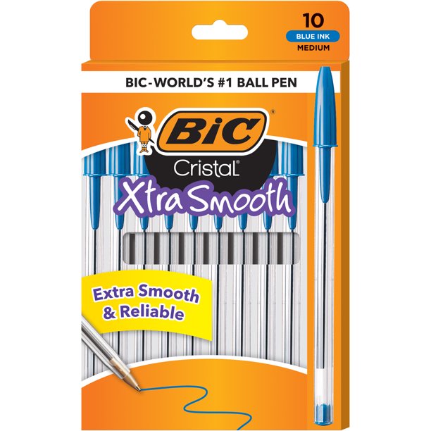 BIC Cristal Pens, 10 Ct