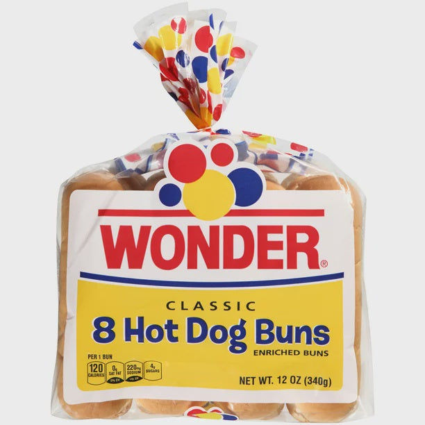 Wonder Classic Hot Dog Buns 8 ct
