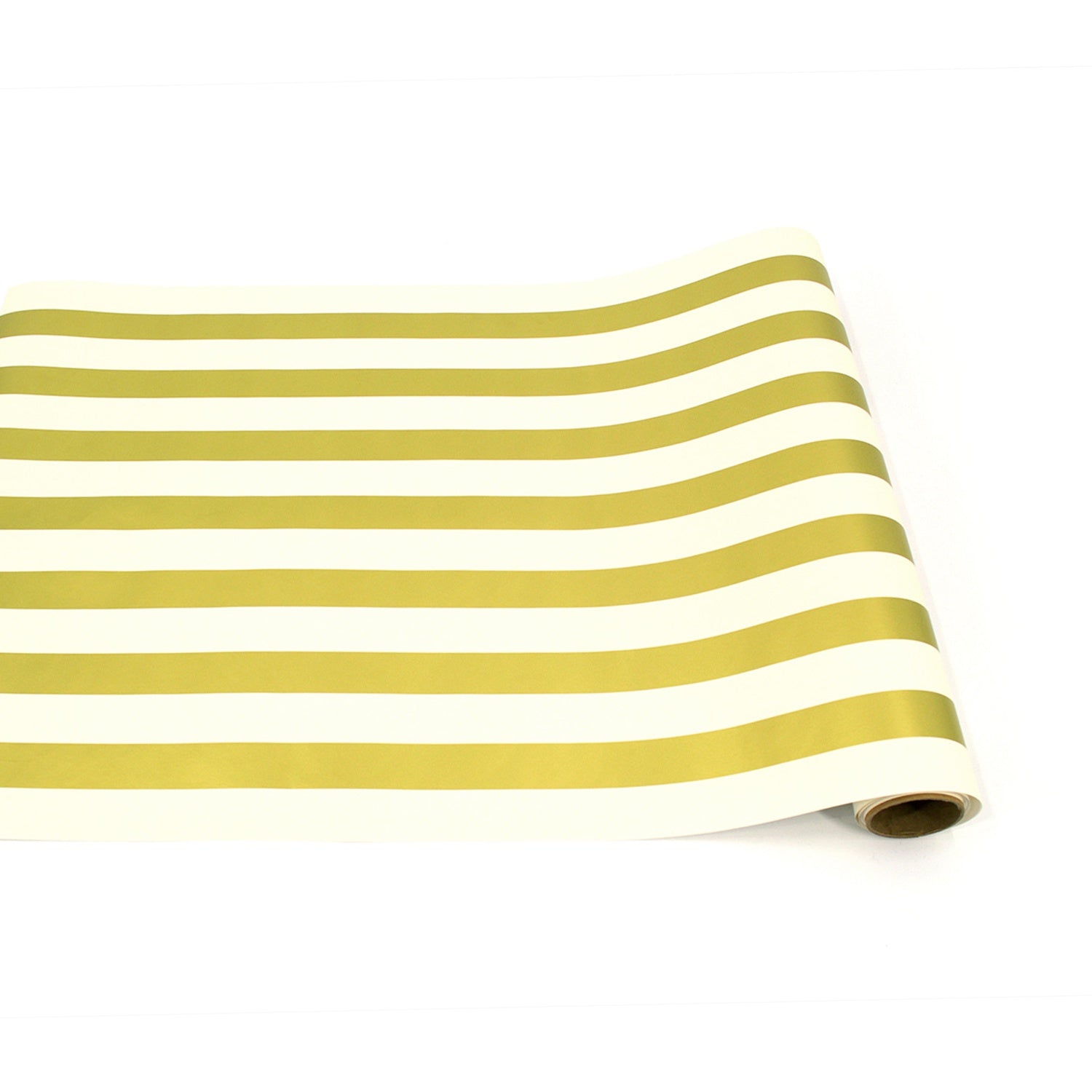 Table Runner Gold Classic Stripe 20" x 25'